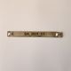 engraved 316 stainless steel tags with black laser engraving