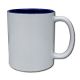 Corporate Mugs, Navy Blue Inner Colour 325ml (11oz)